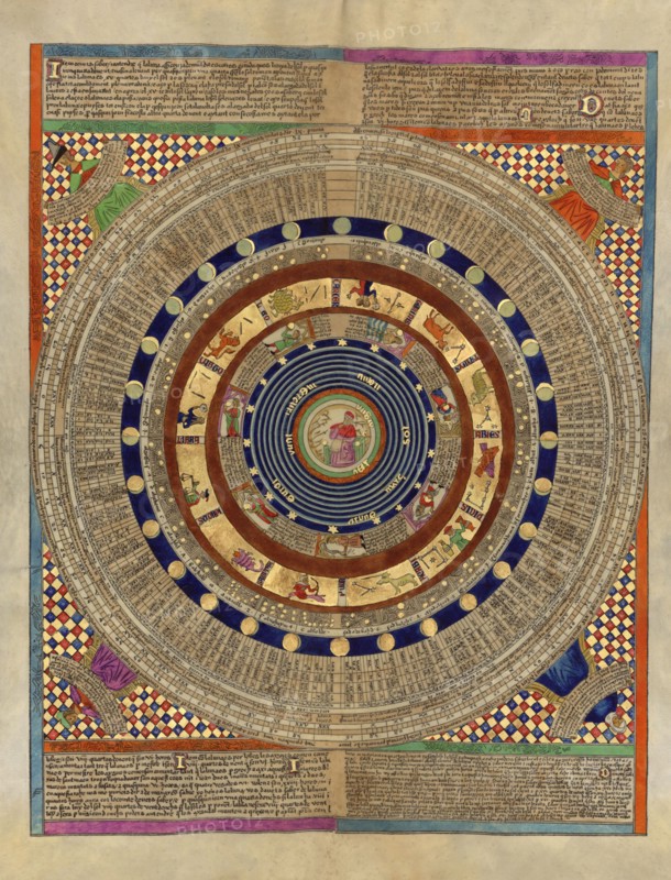 Mapamundi. Calendar.
