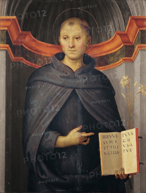 Saint Nicholas of Tolentino.