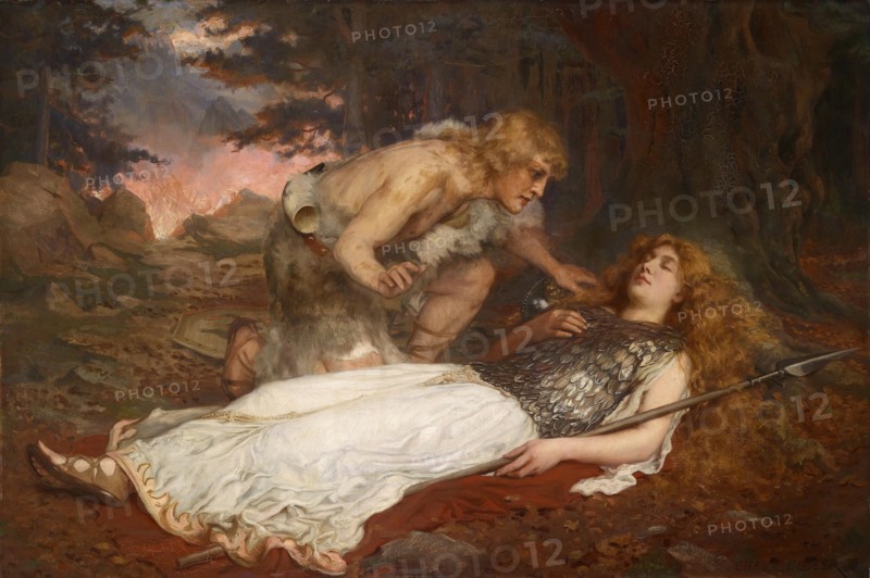 Siegfried and Brünnhilde.