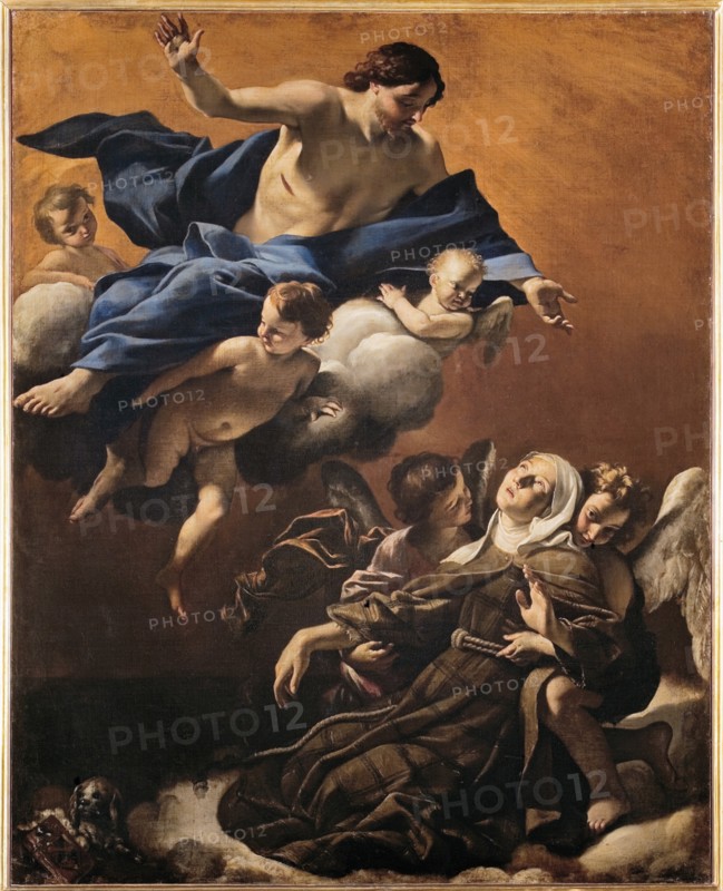 Ecstasy of Saint Margaret of Cortona.