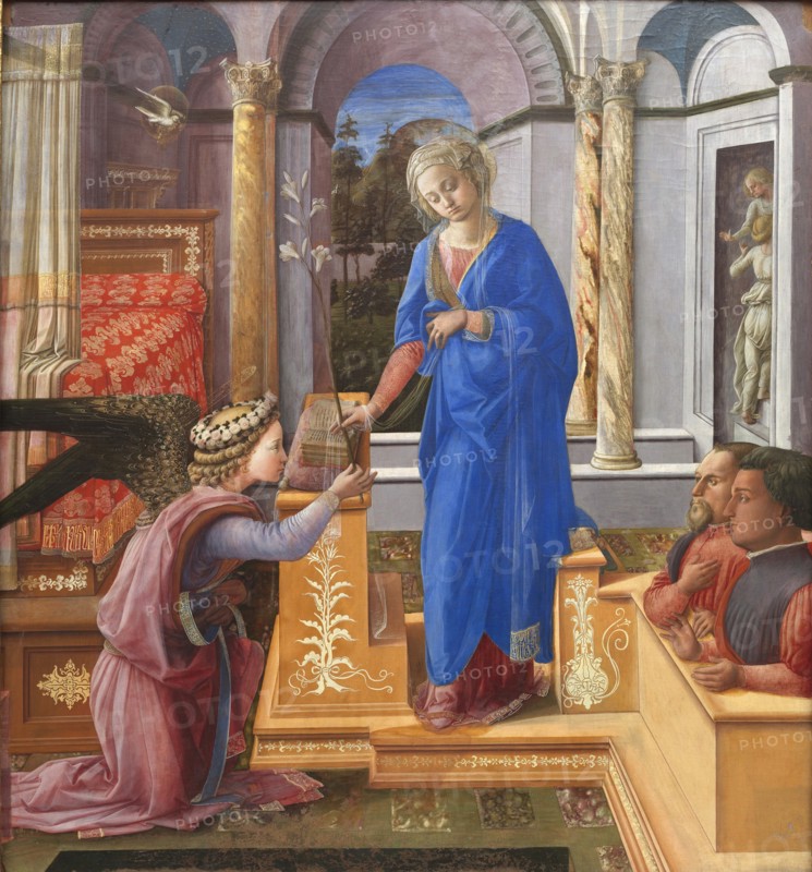 The Annunciation.