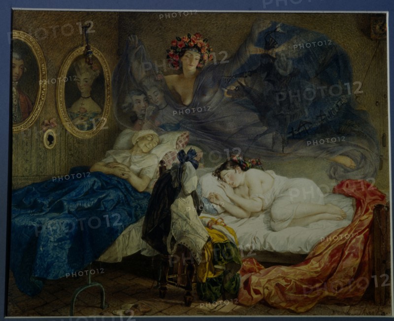 Dreams of grandmother and granddaughter.