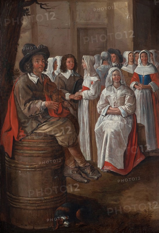 Wedding scene.