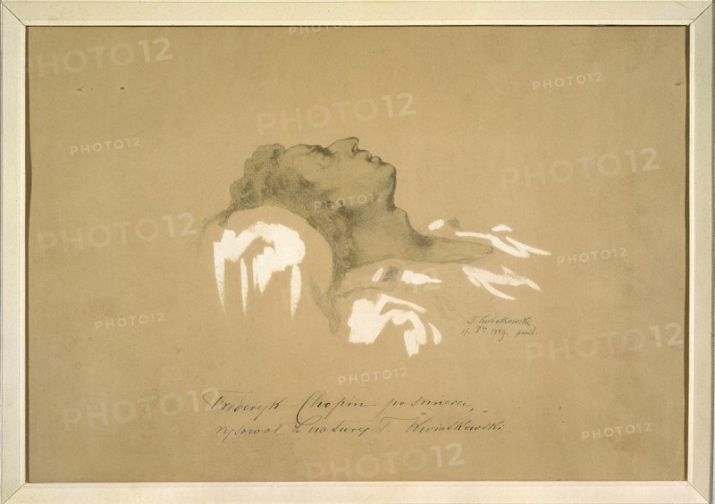 Chopin on His Deathbed.