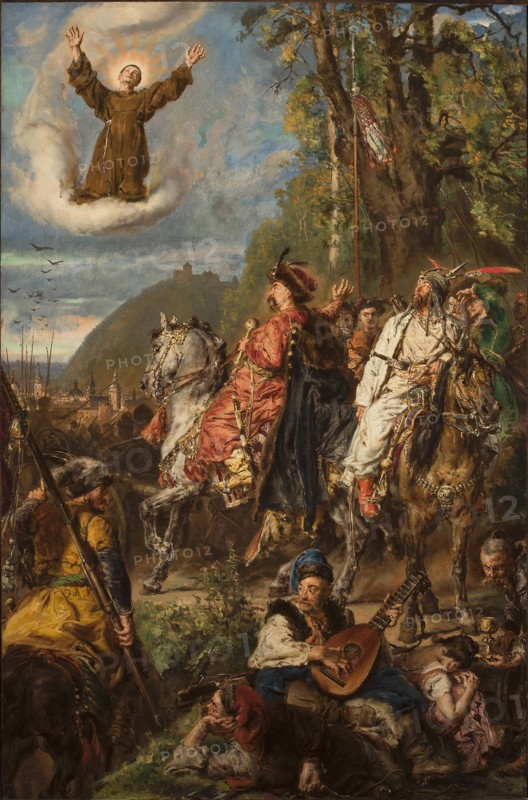 Bohdan Khmelnytsky with Tuhay Bey at Lviv.