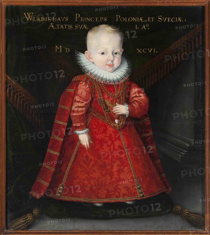Portrait of Wladyslaw Vasa (1595-1648), son of King Sigismund III of Poland.