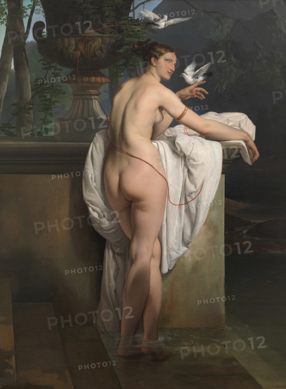 Venus Playing with Two Doves (Portrait of the Ballerina Carlotta Chabert).