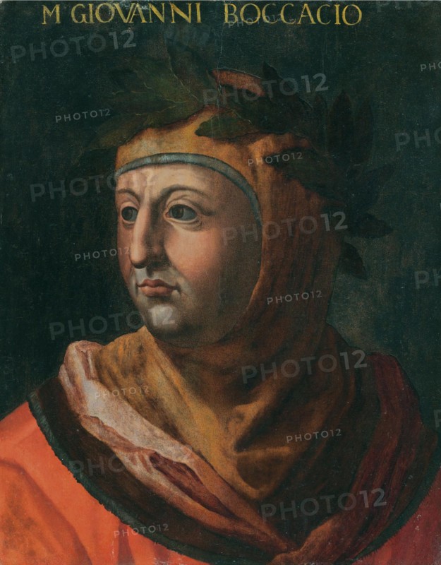Portrait of Giovanni Boccaccio.