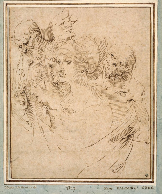 The death between seven heads.