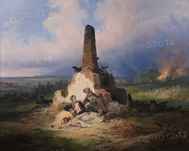 Wounded Uhlan, 1831.