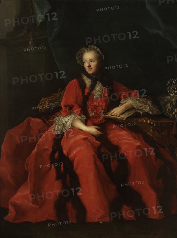 Portrait of Marie Leszczynska, Queen of France (1703-1768).