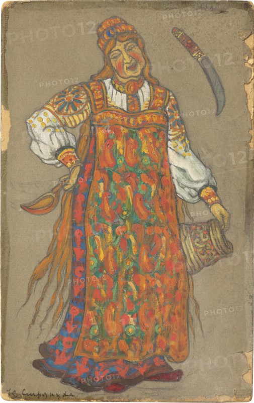 Costume design for the theatre play Peer Gynt by H. Ibsen.