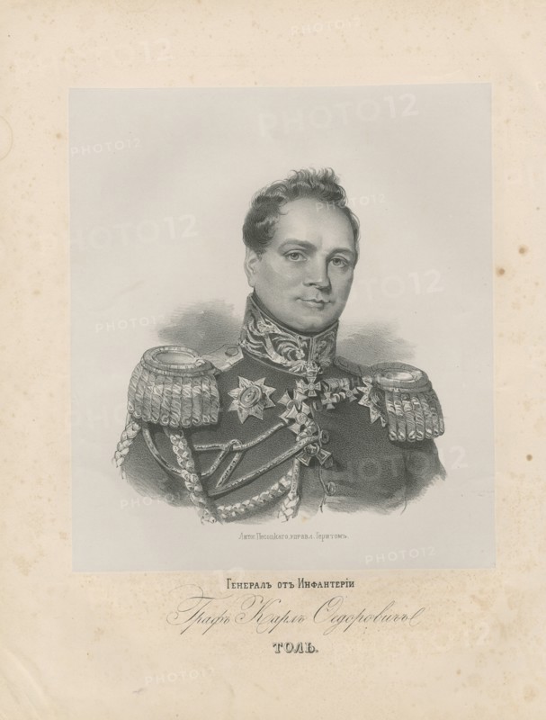 Portrait of General Count Karl Wilhelm von Toll (1777-1842).