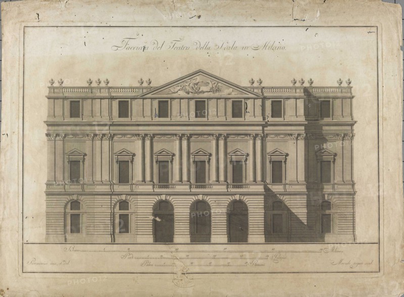Teatro alla Scala. Project.