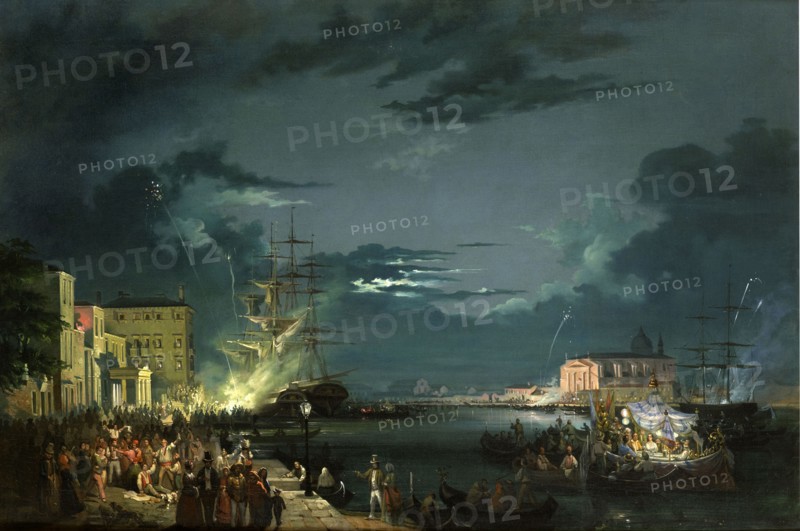 Nocturne with the Festa del Redentore.