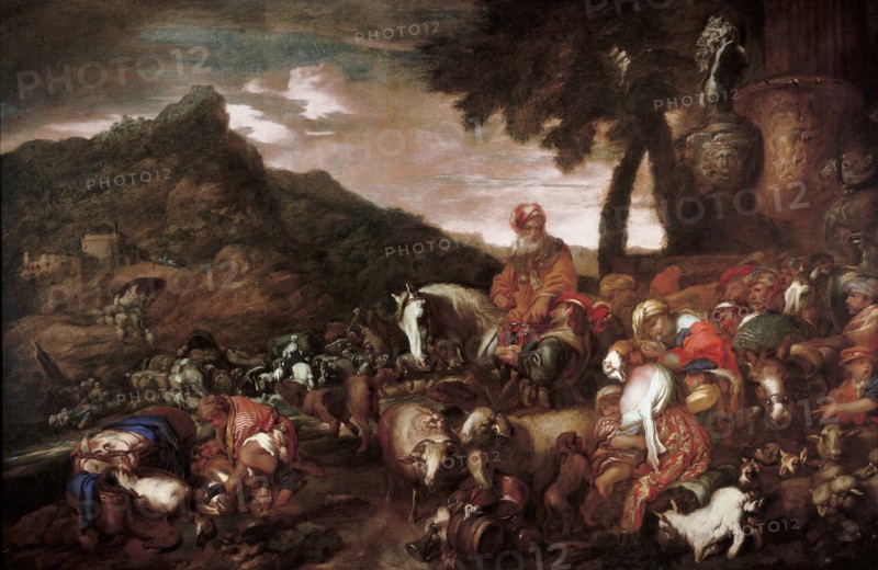 Abraham on the Road to Canaan.