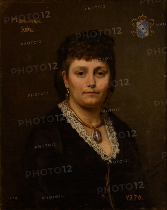 Portrait of Elizaveta Frantsevna Schivre (1832-1896).
