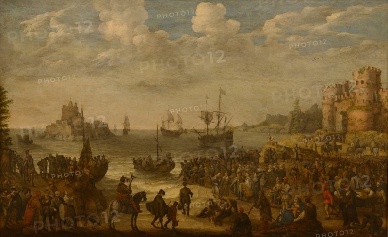 Christ Preaching from a Ship on the Sea of Galilee.