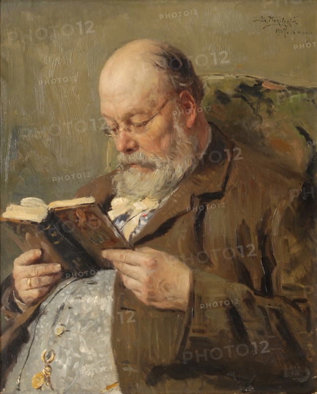 Portrait of the professor Ivan Ivanovich Yanzhul (1846-1914).