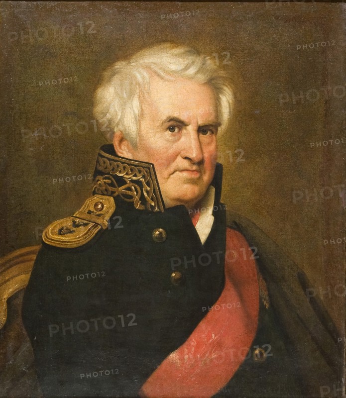 Portrait of the writer and admiral Alexander Semyonovich Shishkov (1754-1841).
