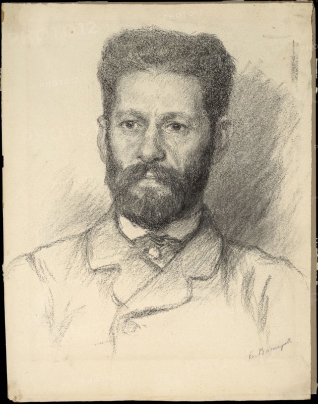 Portrait of the sculptor Mark Matveyevich Antokolsky (1843-1902).