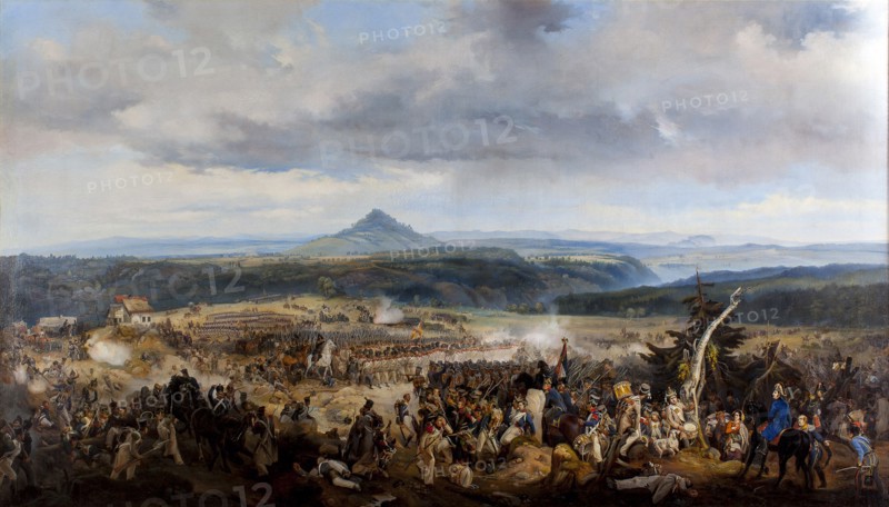 The Battle of Giesshuebel on 1813.
