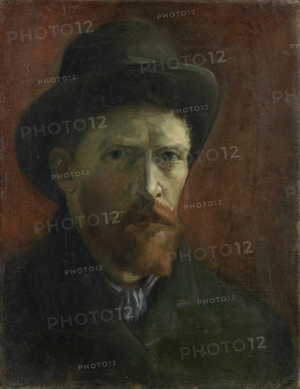 Self-Portrait with Felt Hat.