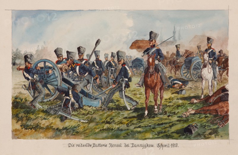 The Fight near Dannigkow on April 5, 1813.