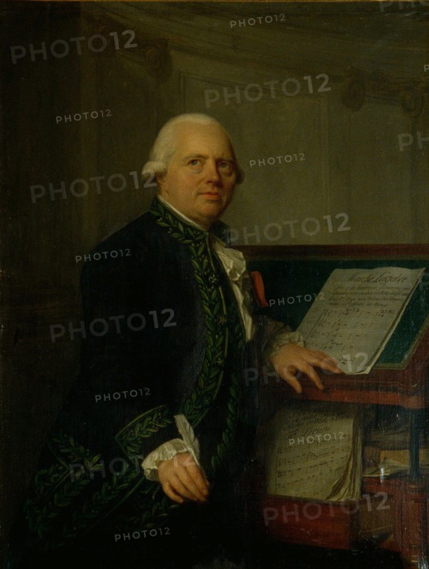 Portrait of the composer François-Joseph Gossec (1734-1829).
