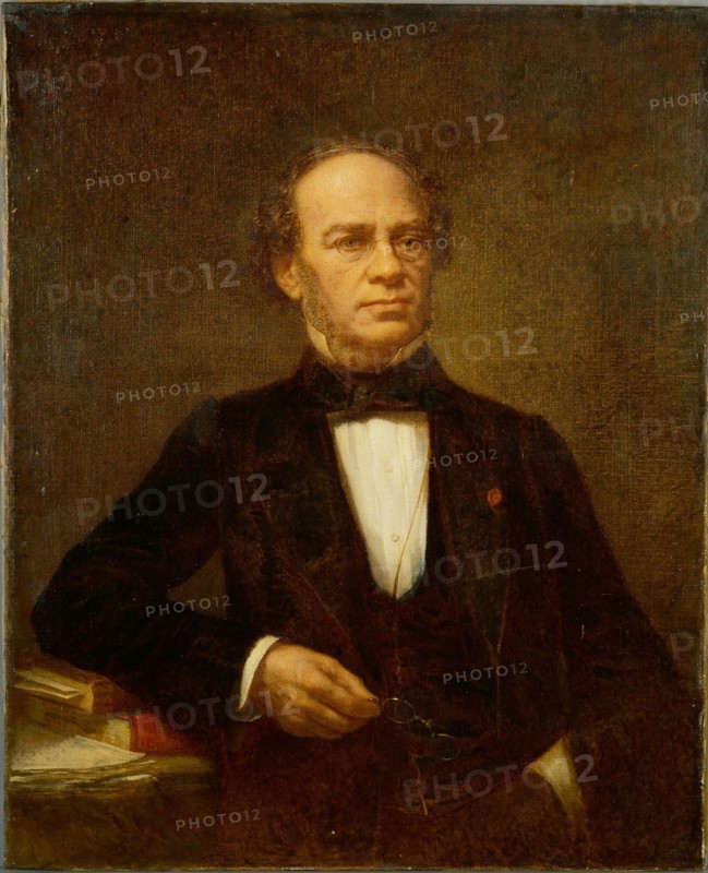 Portrait of the composer Jacques Fromental Halévy (1799-1862).