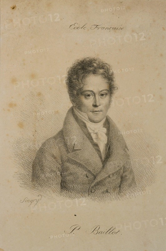 Portrait of the violinist and composer Pierre Baillot (1771-1842).