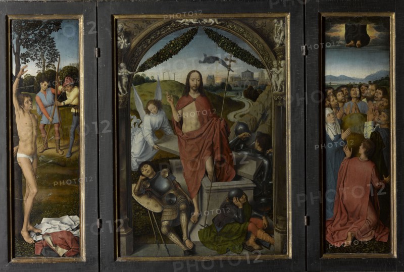 Triptych of The Resurrection.