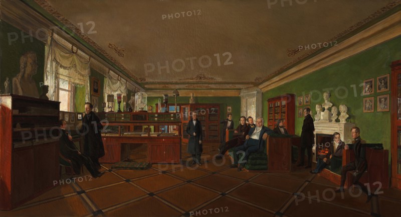 Saturday meeting by Vasily Zhukovsky.