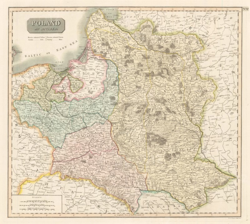 The Third Partition of Poland, 1795.