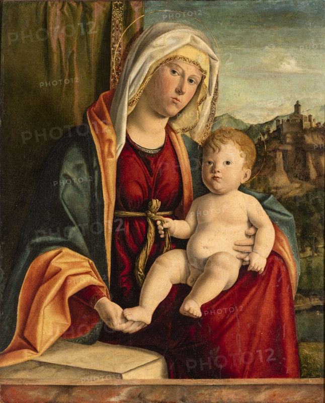 Virgin and Child.