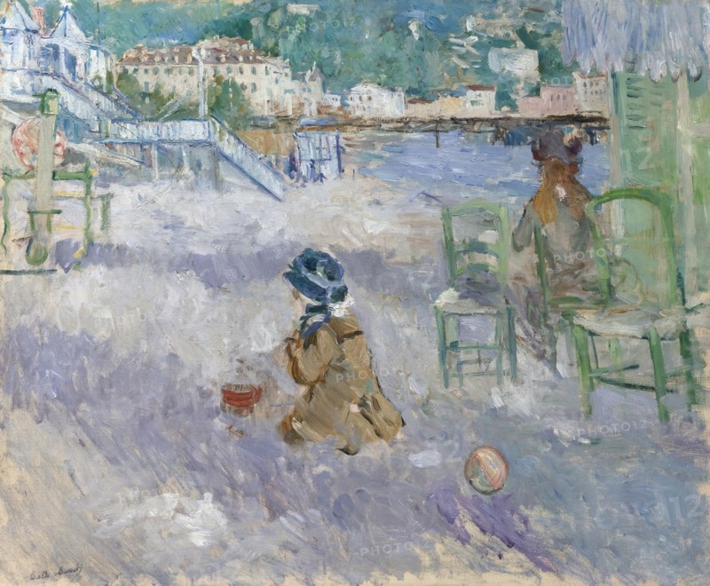 Beach in Nice.