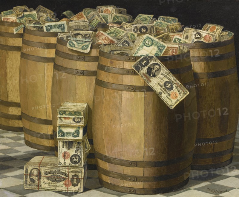 Barrels of Money.
