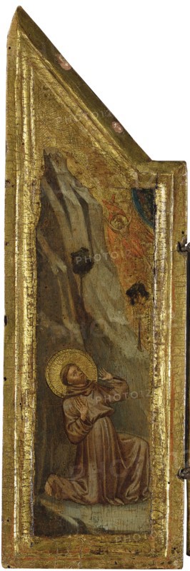 Saint Francis receiving the Stigmata.