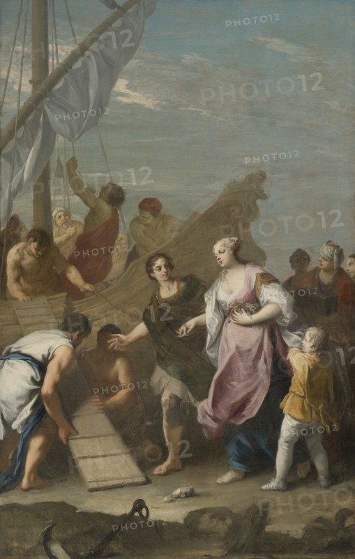 The embarkation of Helen of Troy.