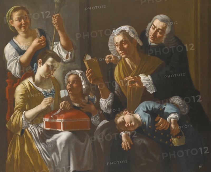 The Sewing Lesson.
