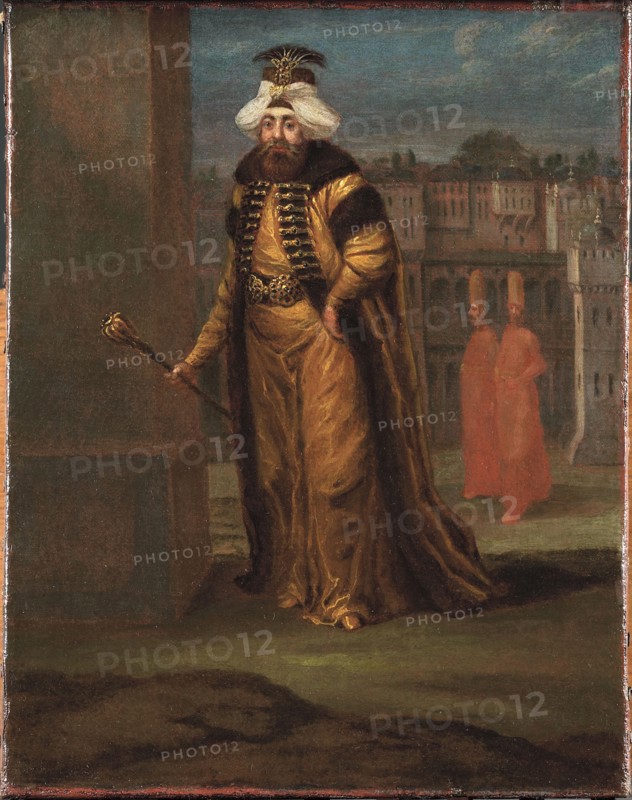 Sultan Ahmed III (1673-1736).