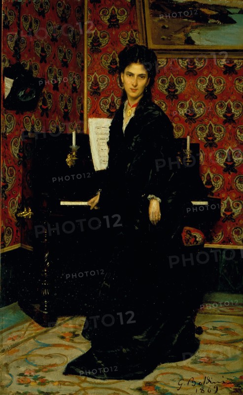 Portrait of Mary Donegani.