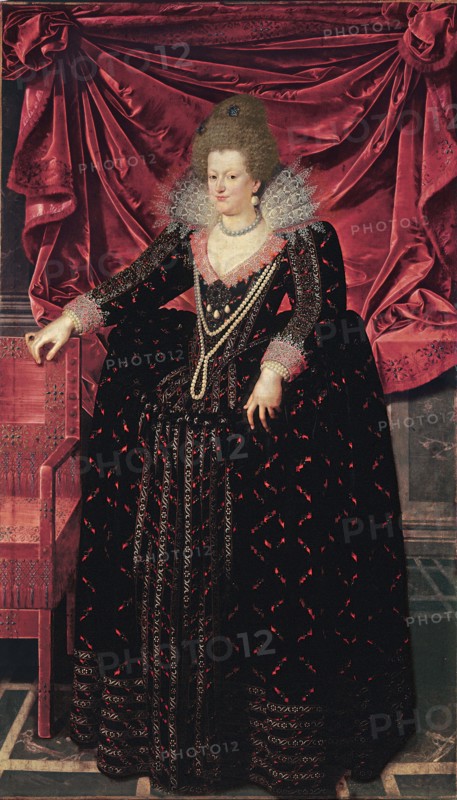 Portrait of Marie de Médici (1575-1642).