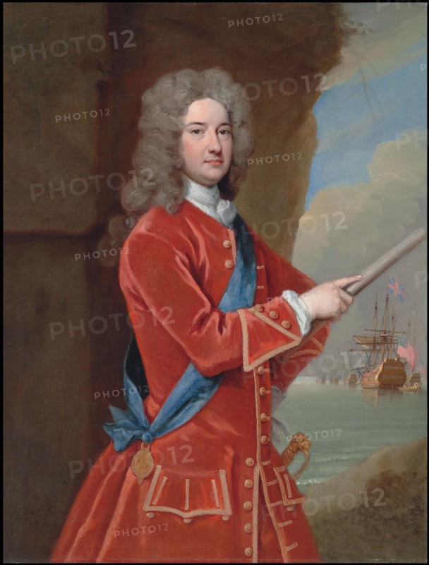 Portrait of the Vice-Admiral James Berkeley, 3rd Earl of Berkeley (1680-1736).