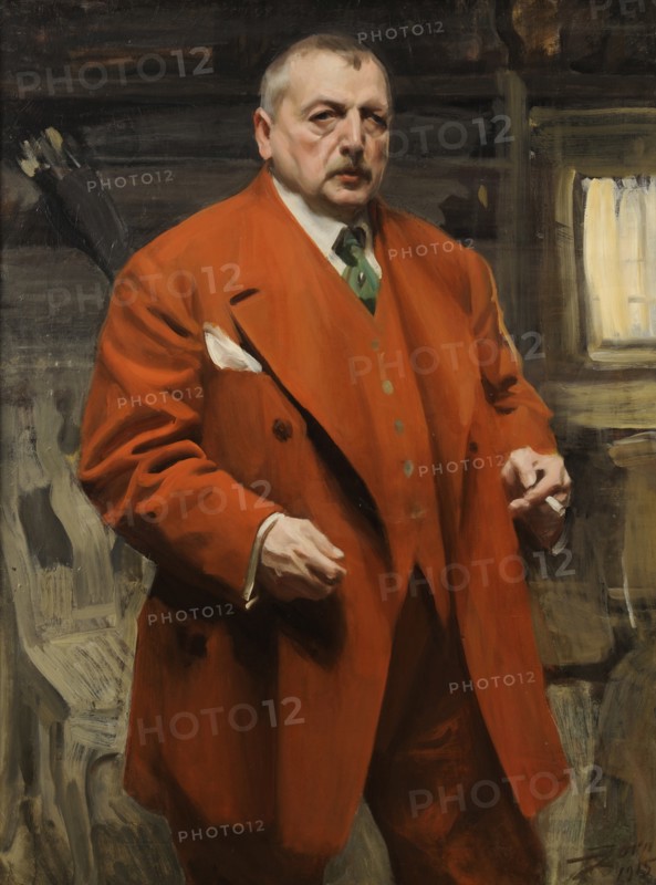 Self-portrait in Red.