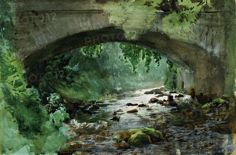 River under Old Stone Bridge.