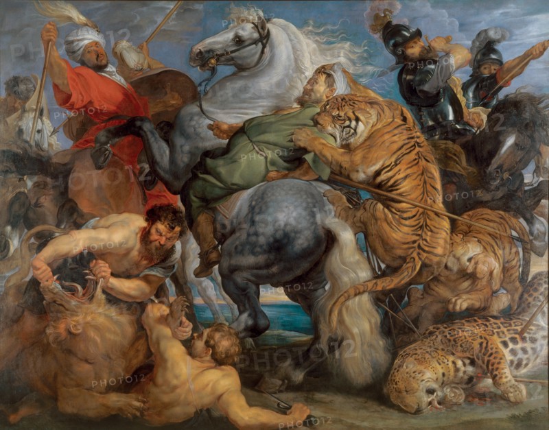 Tiger, Lion and Leopard Hunt.