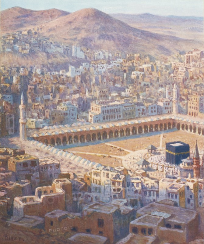 Illustration for The Life of Prophet Muhammad.