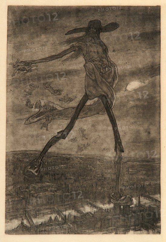Satan Sowing Seeds (from Les Sataniques).