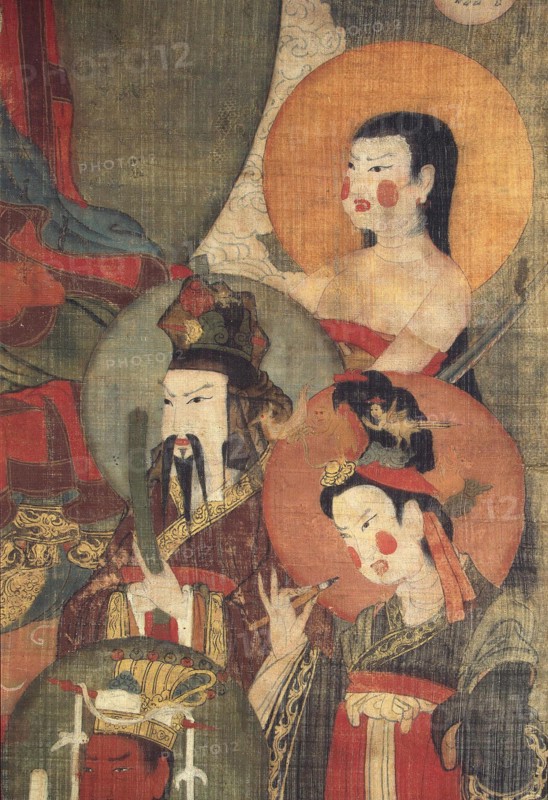 The Tejaprabha Buddha Surrounded with Planet Deities.